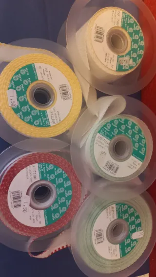 cinta Panamá para punto de cruz 3 y 5 cm ancho.