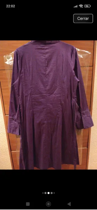Vestido An Gel joya morado