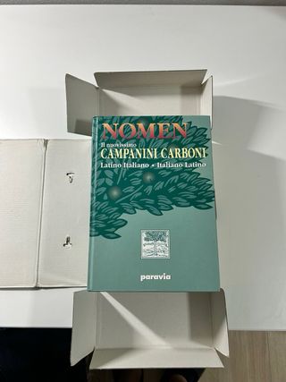 Nomen, dizionario di latino per liceo.