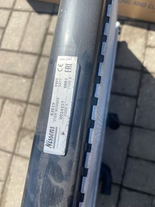 Radiador de água Peugeot 407/607