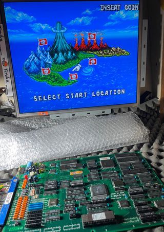Placa Arcade Joe & Mac Returns Original Data East