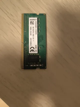 Módulo Memoria RAM SODIMM 8GB DDR4 Kingston