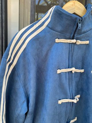Chaqueta Adidas Año Nuevo Chino Azul Talla L