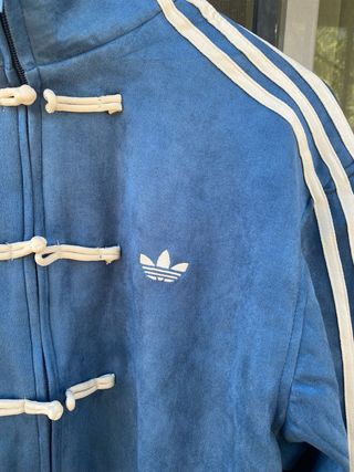 Chaqueta Adidas Año Nuevo Chino Azul Talla L
