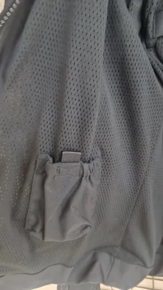 Chaqueta moto retro negra