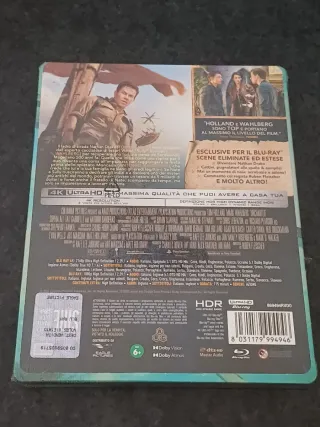 NUEVO 4K STEELBOOK Uncharted Ultra HD UHD BLURAY