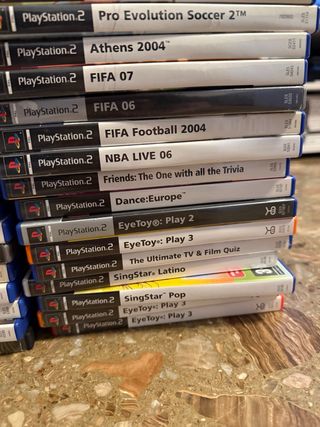 Lote videojuegos ps2