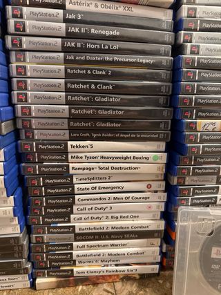 Lote videojuegos ps2