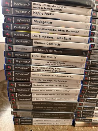 Lote videojuegos ps2