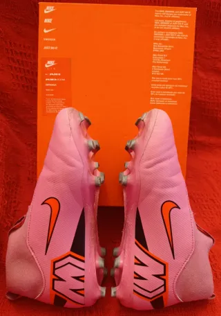 Zapatillas de fútbol Nike Air Zoom rosas