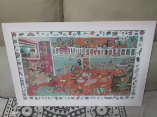 Puzzle enmarcado infantil de ballet