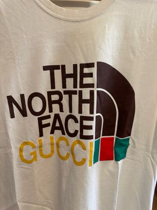 Camiseta The North Face x Gucci Multicolor