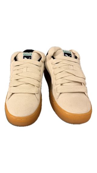 Puma Suede XL Beige/Negro Nuevas