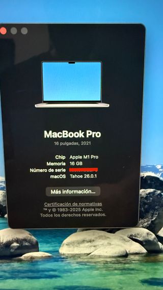 MacBook Pro 16 M1