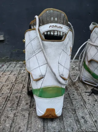 URGE!!!! Botas de Snowboard Blancas y Verdes