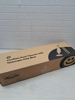 Aspiradora Piscina VIVOHOME Inalámbrica con Pértig