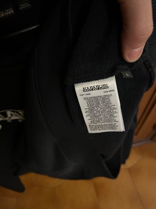 Sudadera Napapijri Negra Hombre