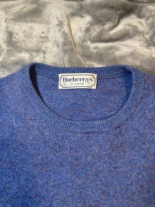Jersey Burberry Lana Azul