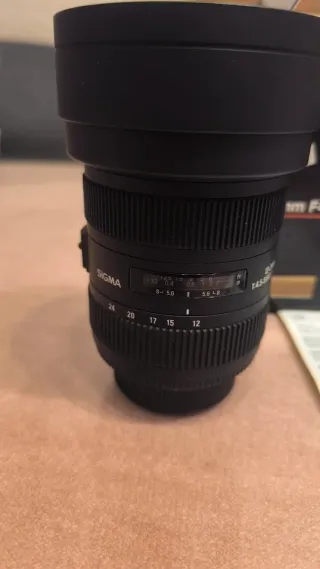 Objetivo Sigma 12-24mm F4.5-5.6 II DG HSM Nikon