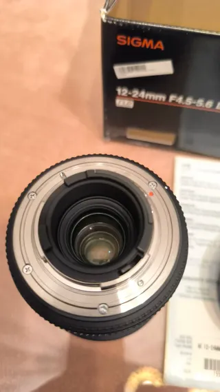 Objetivo Sigma 12-24mm F4.5-5.6 II DG HSM Nikon