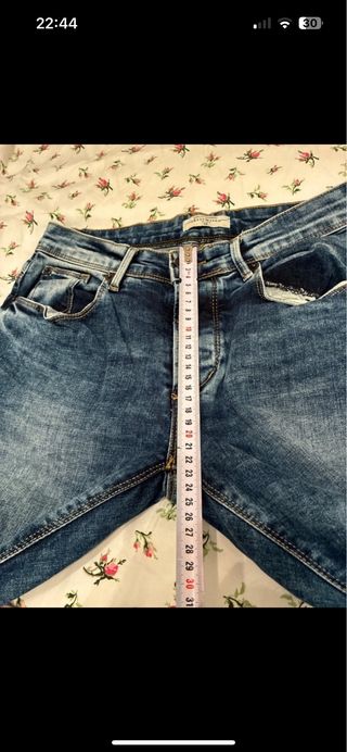 Pantalón vaquero azul talla 38