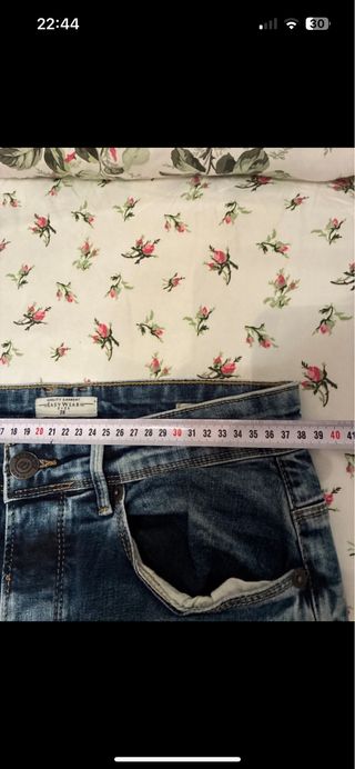 Pantalón vaquero azul talla 38