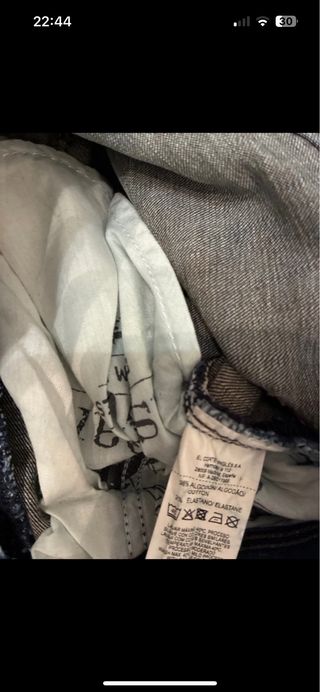 Pantalón vaquero azul talla 38