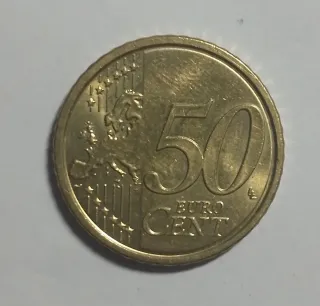 Moneta 50 Centesimi Vaticano 2011