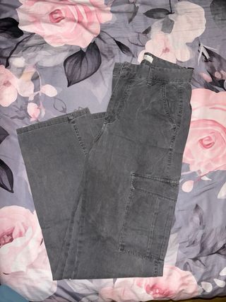 3x Pantalones Stradivarius Negros