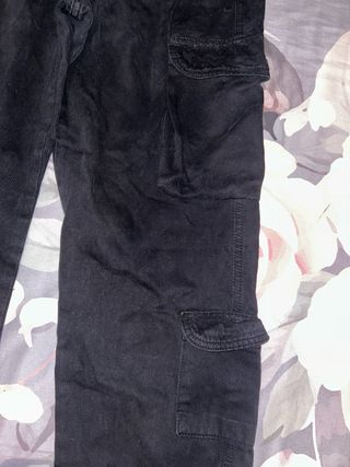 3x Pantalones Stradivarius Negros