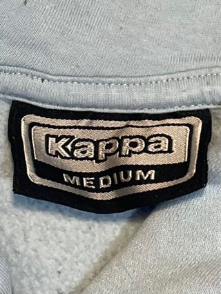 Sudadera Kappa Azul y Blanca