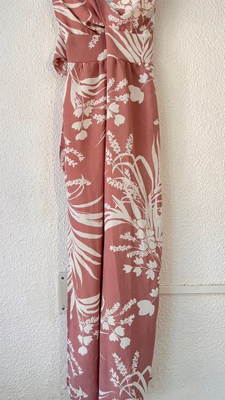 Mono rosa estampado tirantes S