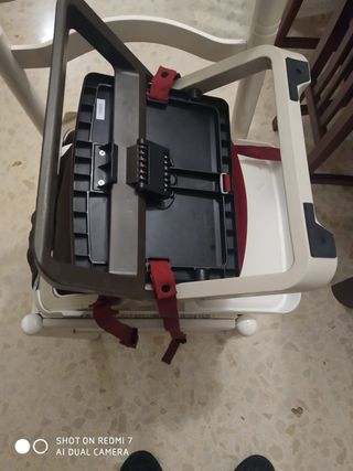 Trona de viaje para bebé plegable