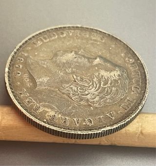 Moneda de 500 Reis, Portugal, 1879. Luis I