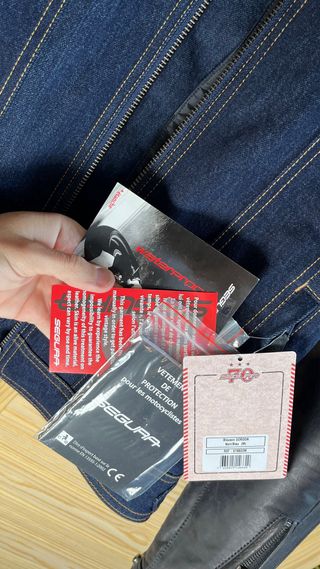 Chaqueta moto premium