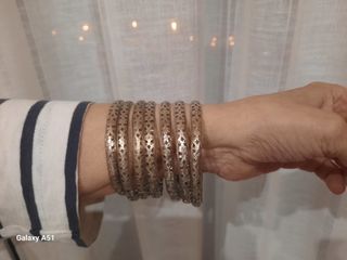 Semanario Plata Calada Vintage 7 Piezas Años 50