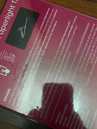 Ebook NUEVO luz y táctil