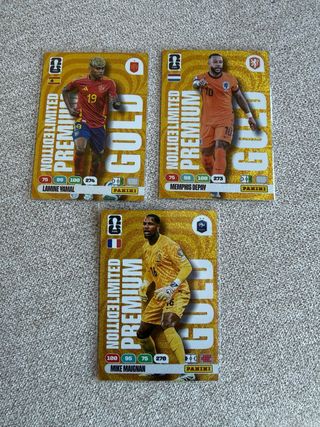 Adrenalyn XL Gold Limited Premium Cards (3)