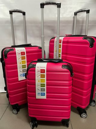 Oferta juego 3 maletas expansible nueva