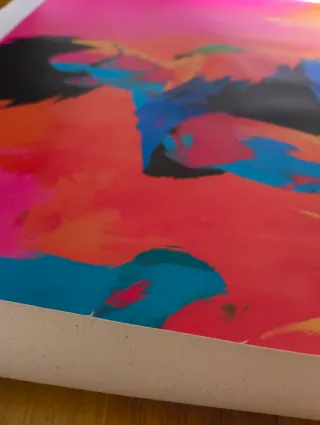 Vegeta Fuego y Linaje Lienzo Ed. Limitada XL