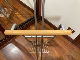 Galán de noche madera y metal NUEVO