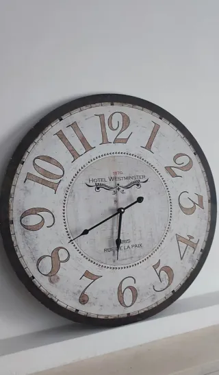 Reloj de Pared Estilo Francés Hotel Westminster