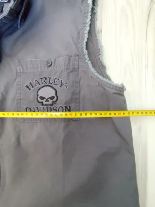 Camisa Harley-Davidson Skull sin mangas XL