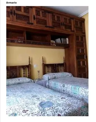 Ocasión Dormitorio castellano con sinfonier