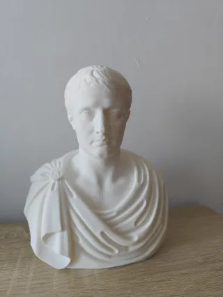 Busto romano emperador romano
