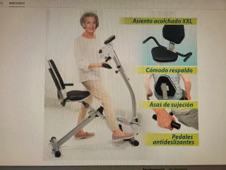 Bicicleta Estática Reclinada