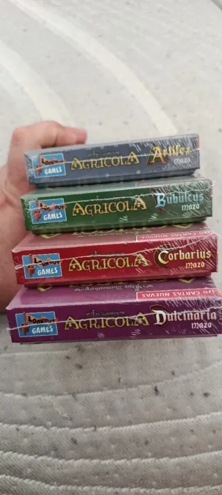 Pack 4 Mazos Agrícola PRECINTADOS