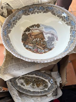 Vajilla Molino Viejo la cartuja