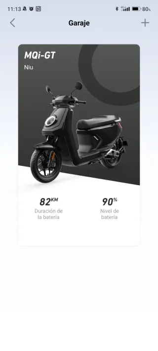 NIU MQi GT Eléctrica con Baúl SHAD