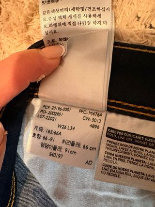Pantalón vaquero Levi's azul